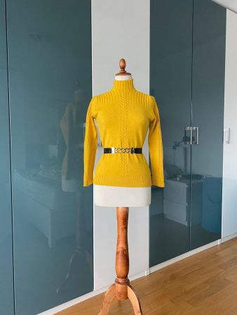 Gelber Pullover Einheitsgröße [S/M]