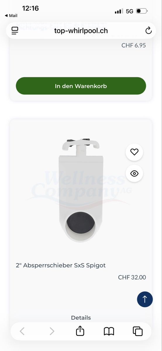 Jacuzzi Whirlpool: Whirlpool Balboa 2 Meter mal 2 Meter ab 1.00 CHF – Difettoso da Liebistorf venduto da motocentergmbh 3