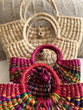 Handmade Junco Kid’s Bag☀️ Peruvian Junco Reed - New 💖