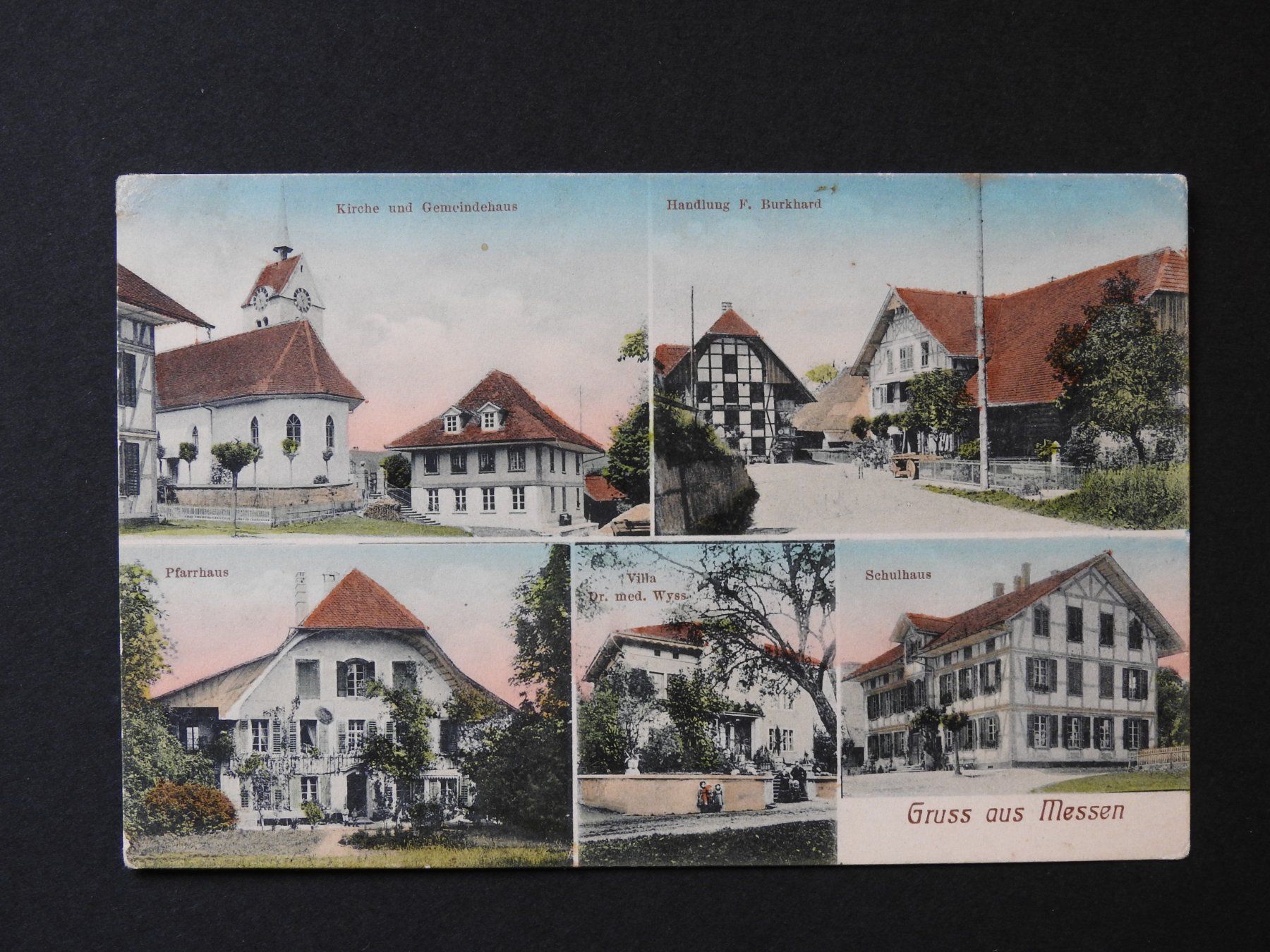 Cartoline postali: Gruss aus Messen SO, belebt ! – Usato da Rain venduto da 999-800-K