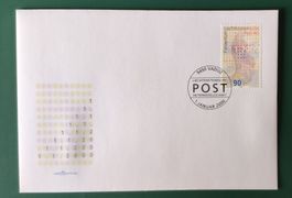 FDC Liechtenstein Post AG 1.1.2000 Erster Poststempel