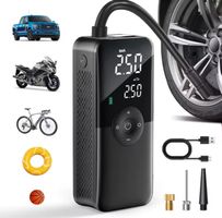 CARSUN Auto, Motorrad und Fahrrad Luftkompressor Pumpe