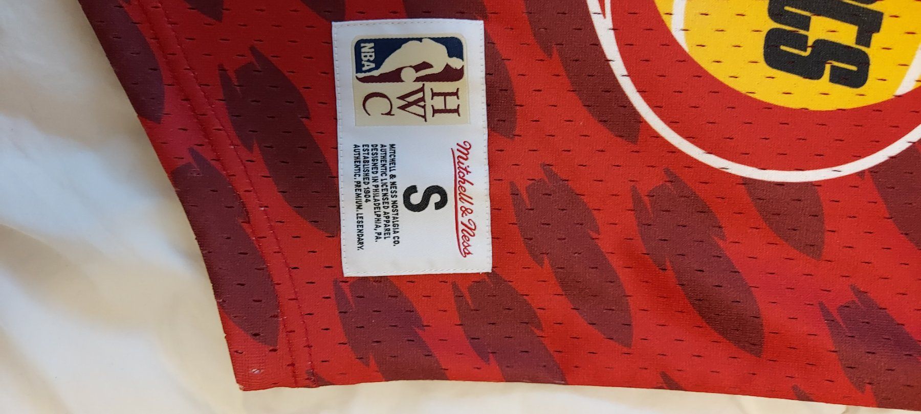 Mitchell & Ness Canottiere & Pantaloni: Maillot basket neif – Nuovo (secondo la descrizione) da Estavayer-Le-Lac venduto da zazadavidson 3