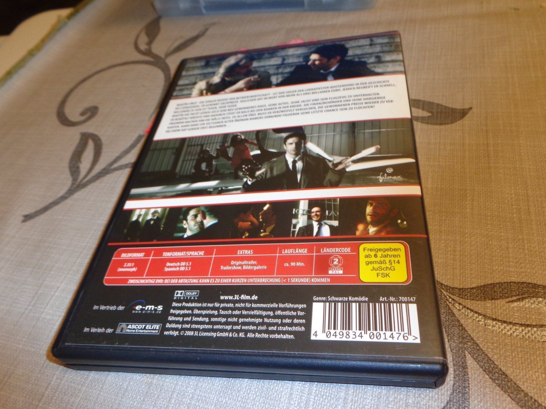 Tutti i DVDs: The Contestant - Der Kandidat DVD – Usato da Olten venduto da Disc-Verkauf 2