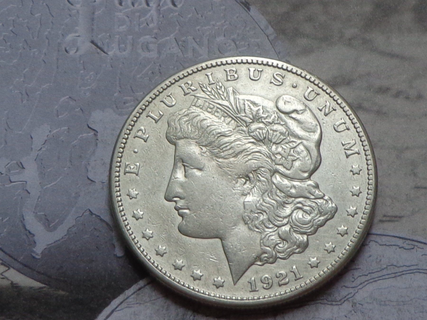 Tutti le monete: USA 1 dollar 1921 "Morgan dollar" – Usato da Pully venduto da UCA01 1