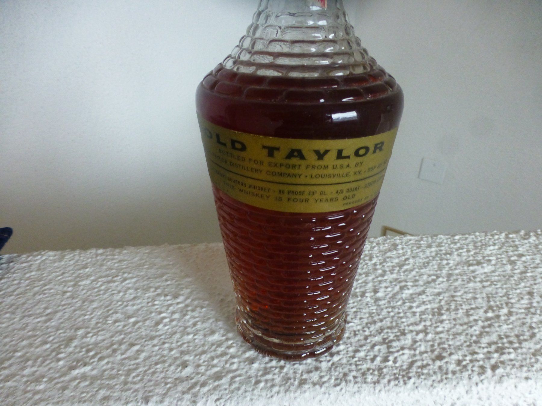 Spirituosen: Old Taylor Whisky von Kentucky – Neu (gemäss Beschreibung) aus Hergiswil NW von annettelia 1