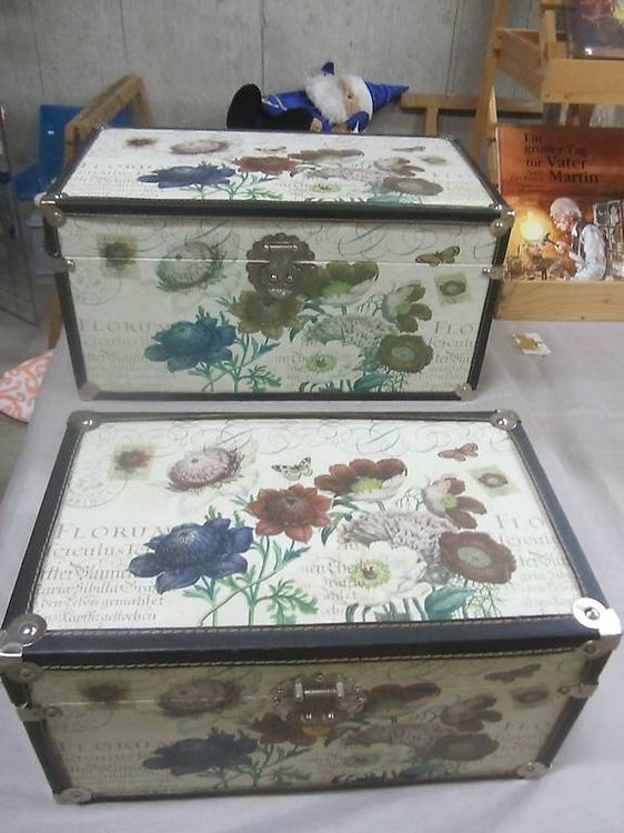 Zierkissenbezug 45x45 Cm Mit Blumenmuster - Vintage Landhaus Stil Für Sofa & Wohnzimmer