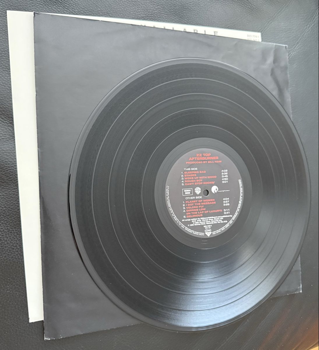 Dischi in vinile: ZZ Top Afterburner Vinyl LP Schallplatte – Usato da Goldach venduto da Donpancho 3