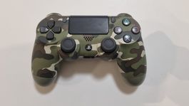 PS4 PlayStation 4 Camouflage Grün Controller TOP Zustand