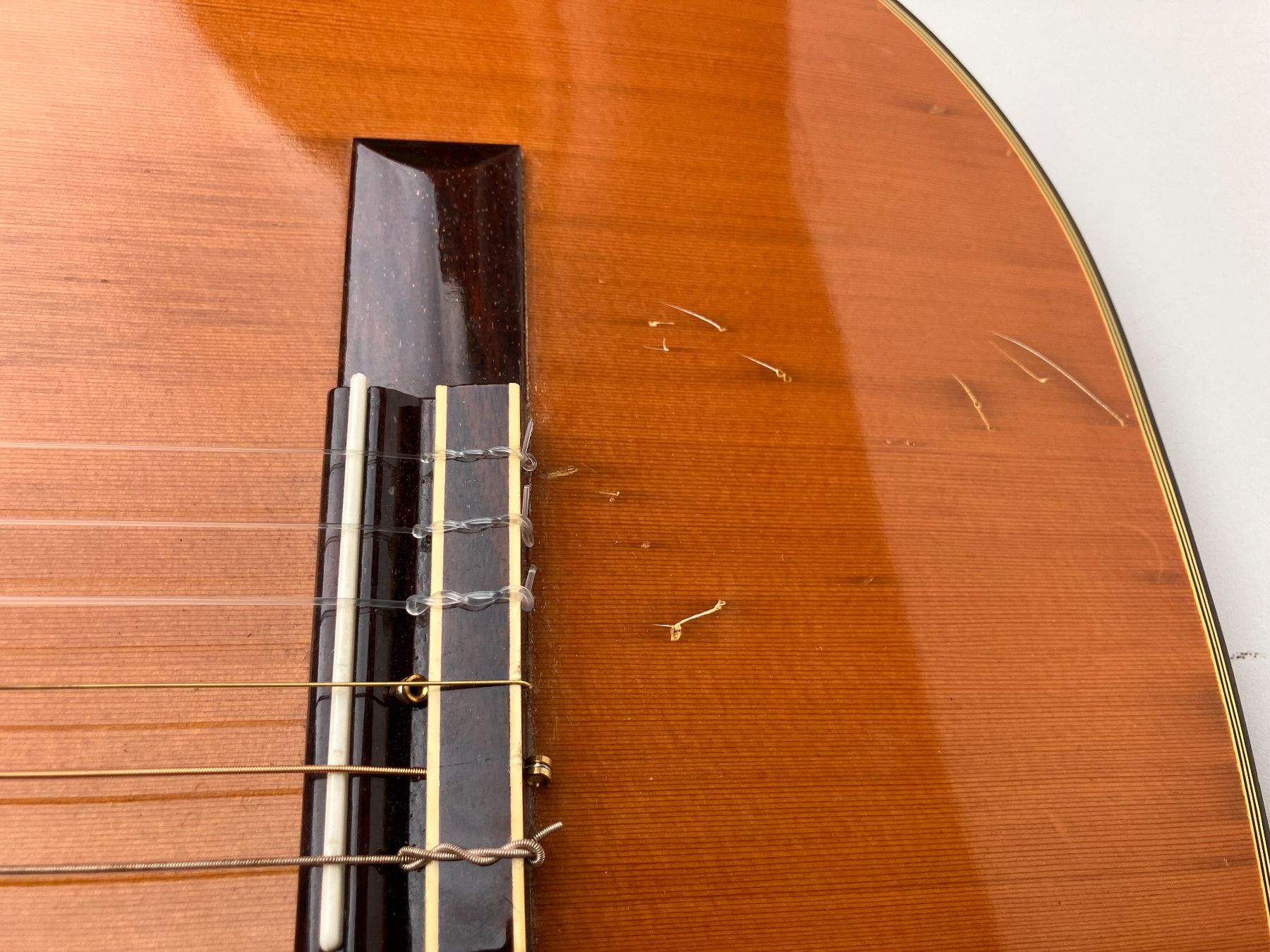 Aria Strumenti musicali: Aria A-551 Konzertgitarre – Usato da Gwatt (Thun) venduto da mwells 4