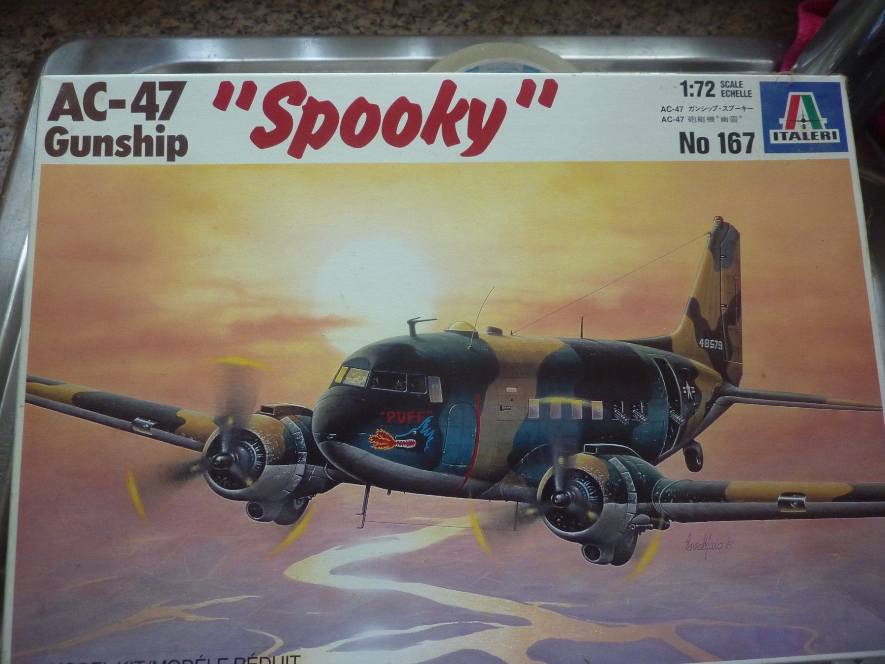 Italeri Kit di modellismo & Modellini statici: AC-47 – Nuovo e nell'imballaggio originale da Balsthal venduto da bouteliee