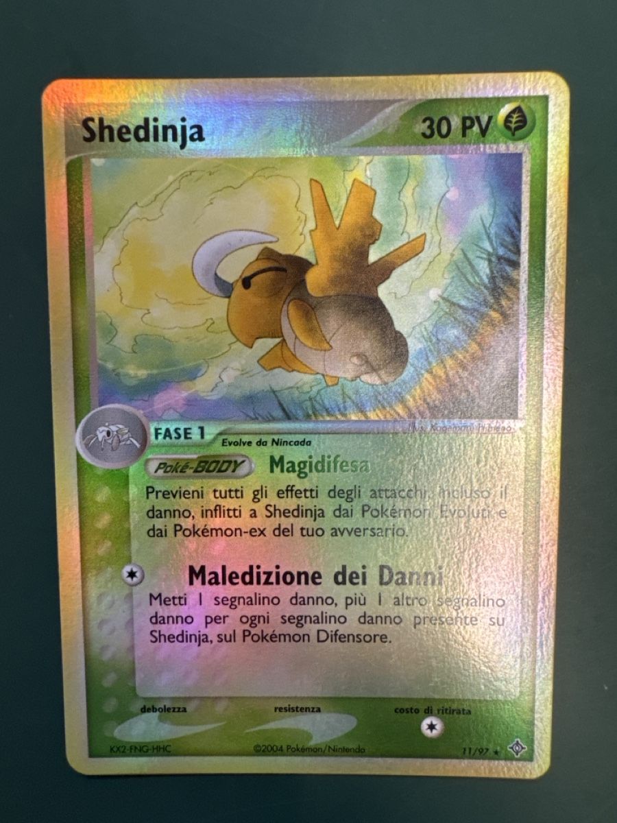 Pokémon Carte collezionabili: Shedinja Ex Dragon holo reverse 11/97 – Usato da Belprahon venduto da Rob_ain