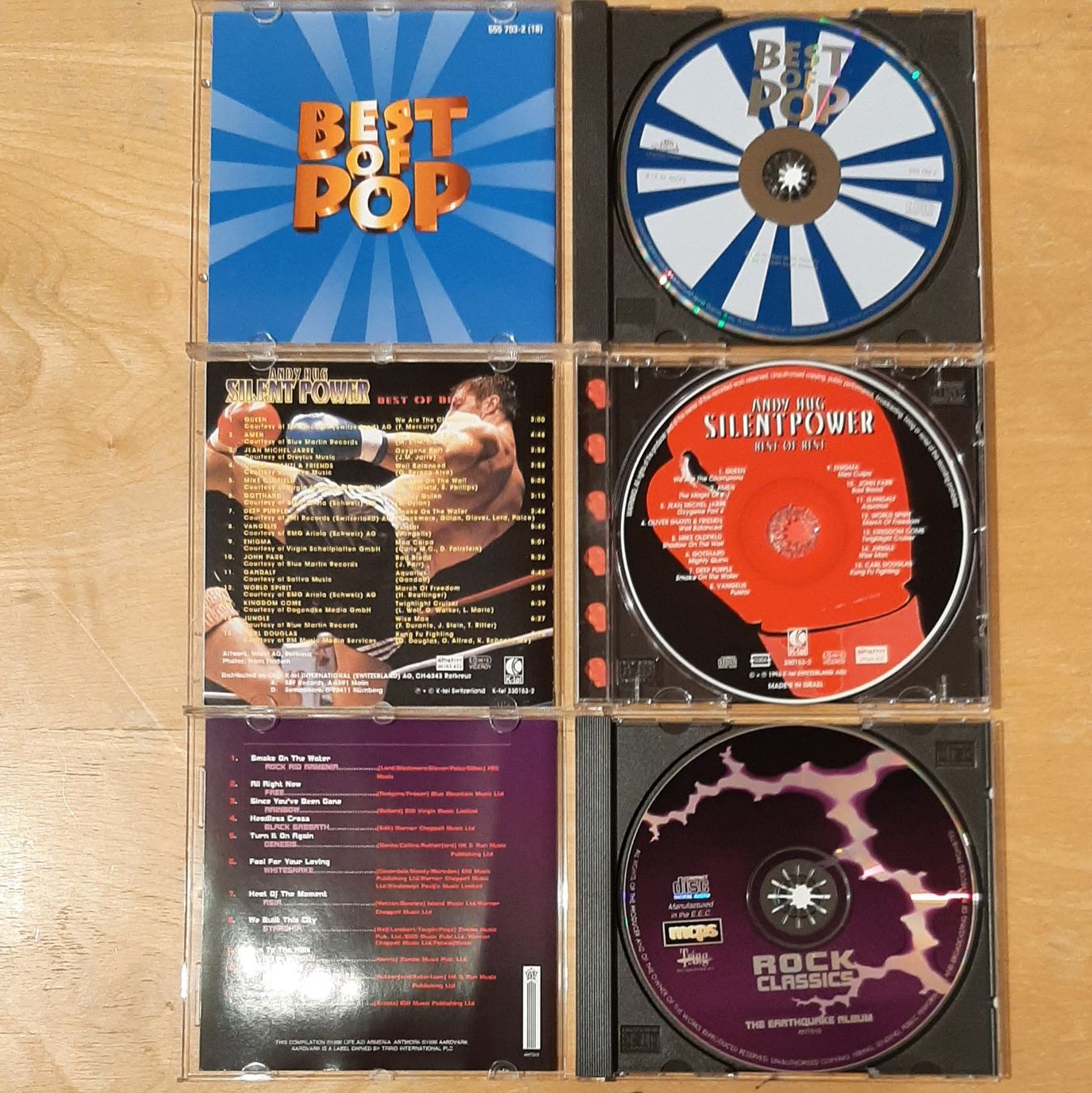 CD: Best Of Rock - 3 CD Box, 3CD Rock Compilation – Usato da Schönenberg TG venduto da Gregordini 6