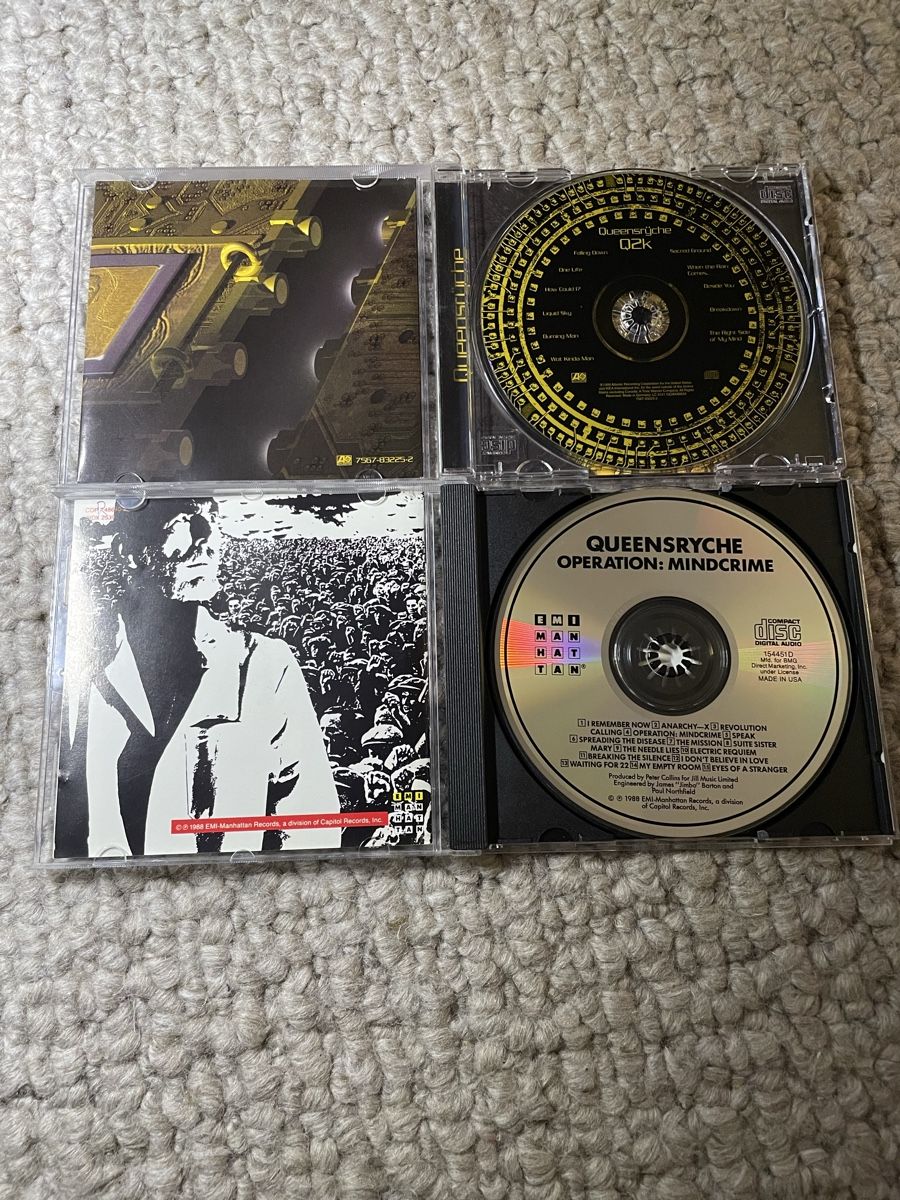 CD: 2x Queensrÿche – Usato da Reinach AG venduto da trigger7811 1