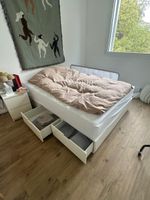 IKEA Bett 140x200 mit 4 Schubladen + Federkernmatratze – NEU