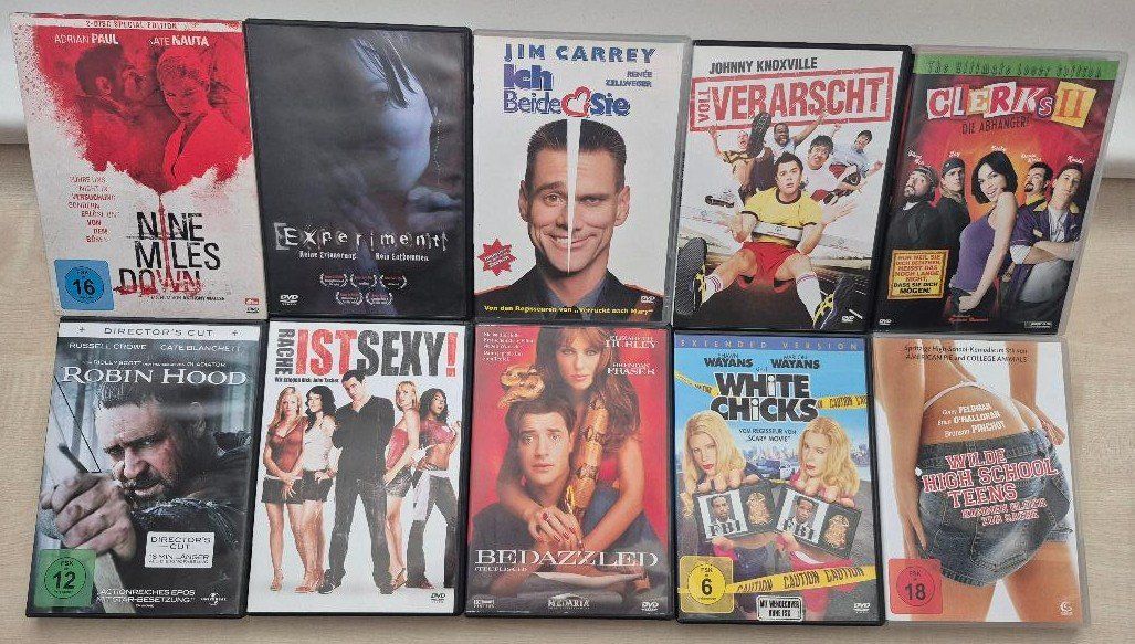 Tutti i DVDs: 60 x DVD Gemischt – Usato da Wettingen venduto da Reviled 1