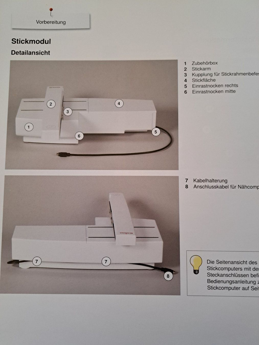 Bernina Nähmaschinen: BERNINA Stickmodul – Gebraucht aus Thun von mo_ba 1