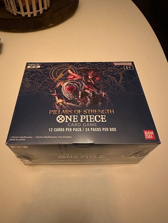 One Piece Card Game Pillars of Strength OP03 Display EN Comprare su Ricardo