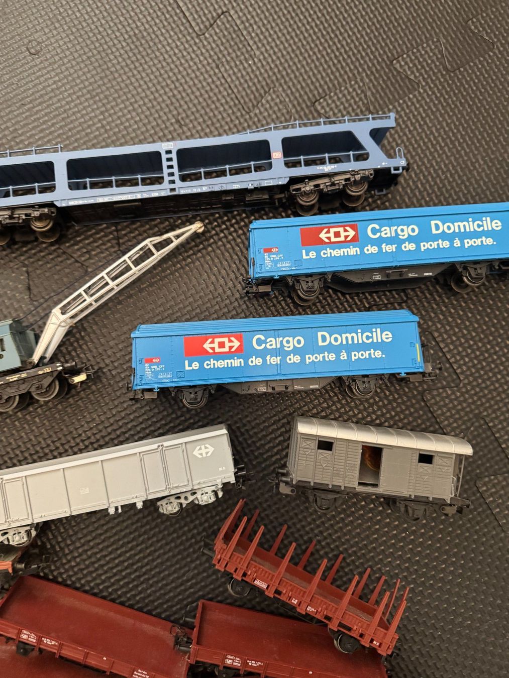 Märklin Modellini di ferrovie: Märklin H0 Güterwagen-Konvolut – Usato da Chur venduto da ric.Flux 1