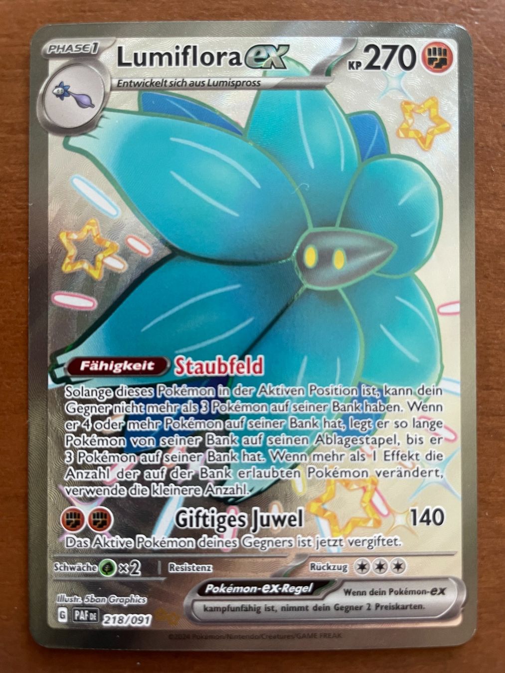 Pokémon Cartes à collectionner: Pokemon Lumiflora eX (Versand gratis) – Neuf (Voir description) à Chur par Angerson