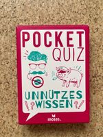 Kartenbox "Pocket Quiz - Unnützes Wissen", von moses