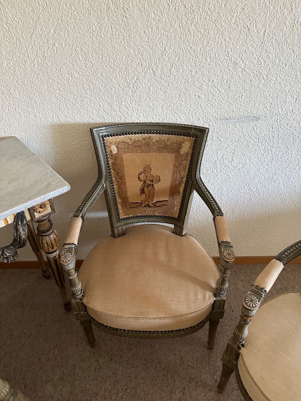 Divani: Sofagarnitur Louis XV mit Tisch – Usato da Russikon venduto da Cholo007 2