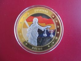 GIGANT: Deutschland JUSTITIA RECHT  - 70 mm - PP