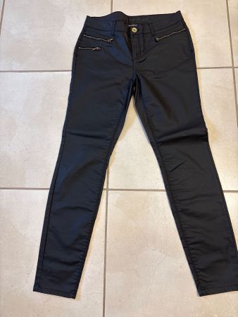 Street One Hose, beschichtete Optik, Gr. 29, Schwarz - NEU!
