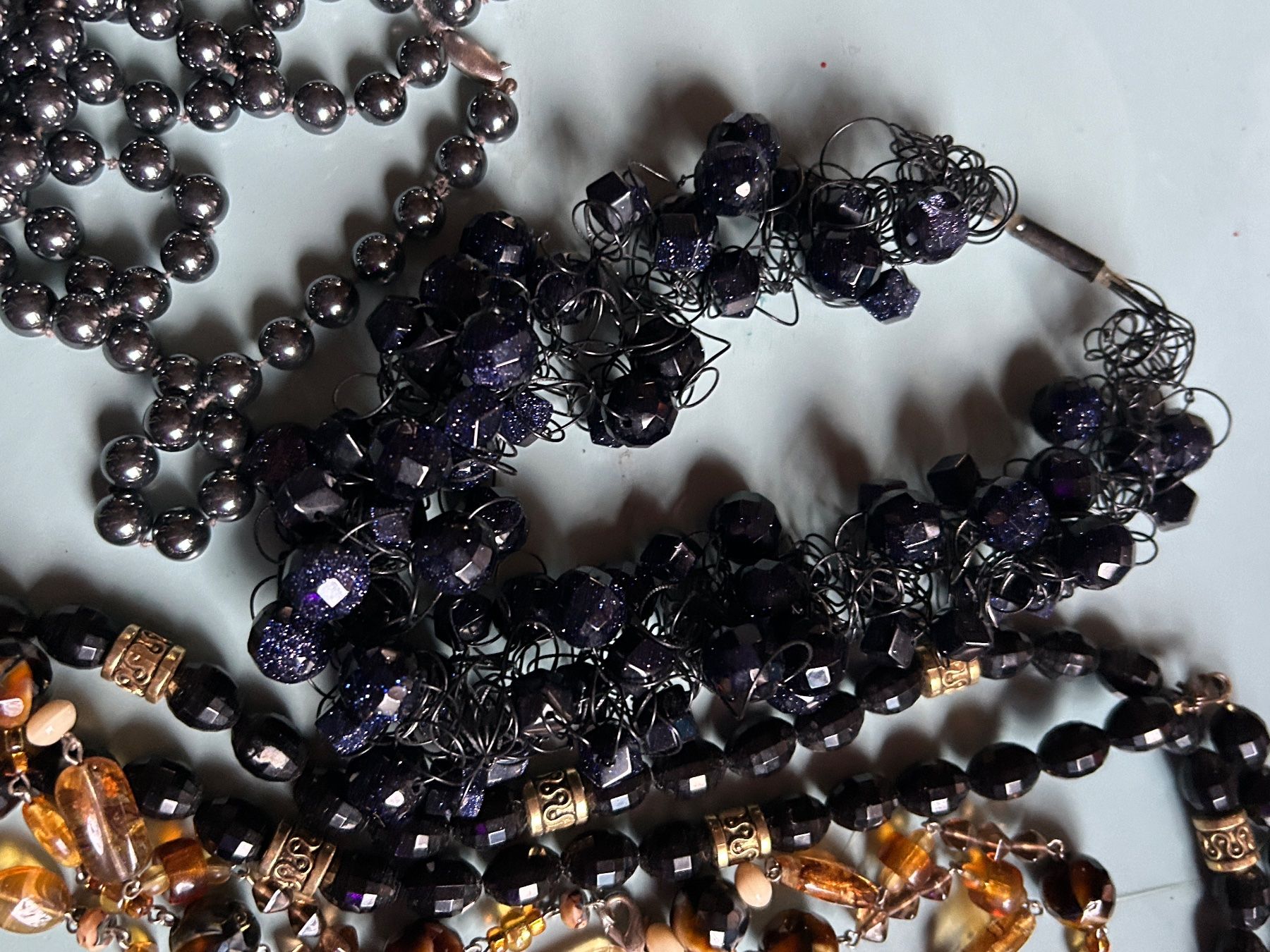 Catenine: 7 modeschmuckketten (1 hämatit) – Usato da Basel venduto da bellespirit 3