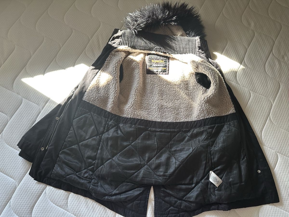 Superdry Giacche: Superdry Winterjacke, Grösse XS, Schwarz – Usato da Luterbach venduto da hel_rc26 3