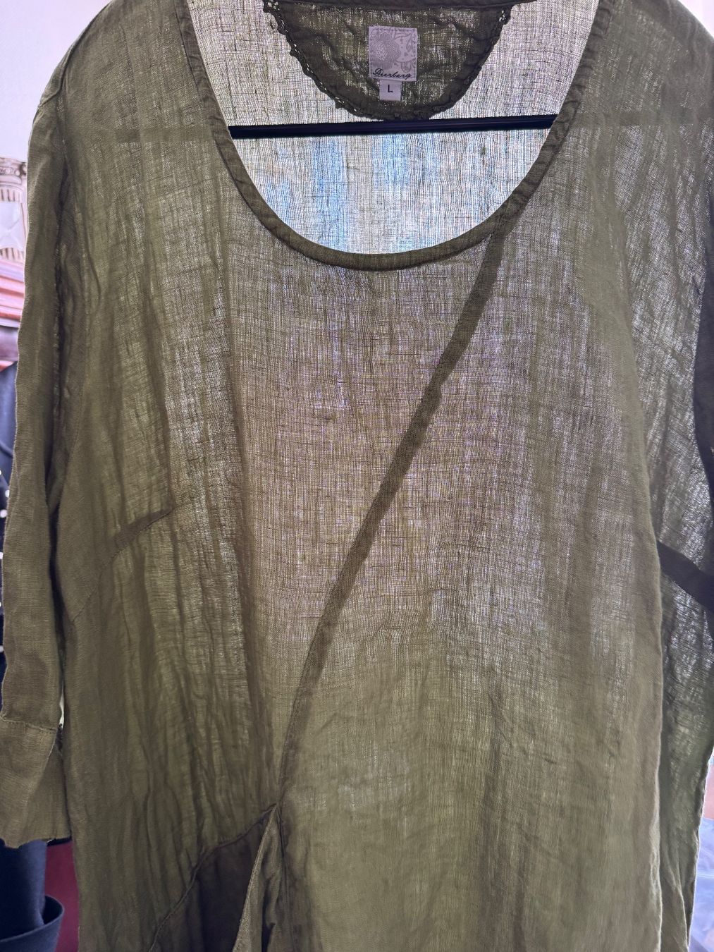 Deerberg Vestiti: Deerberg Leinenkleid 100% Leinen – Usato da Obfelden venduto da cesarina10 5