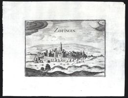 Zofingen Kupferstich von Tassin