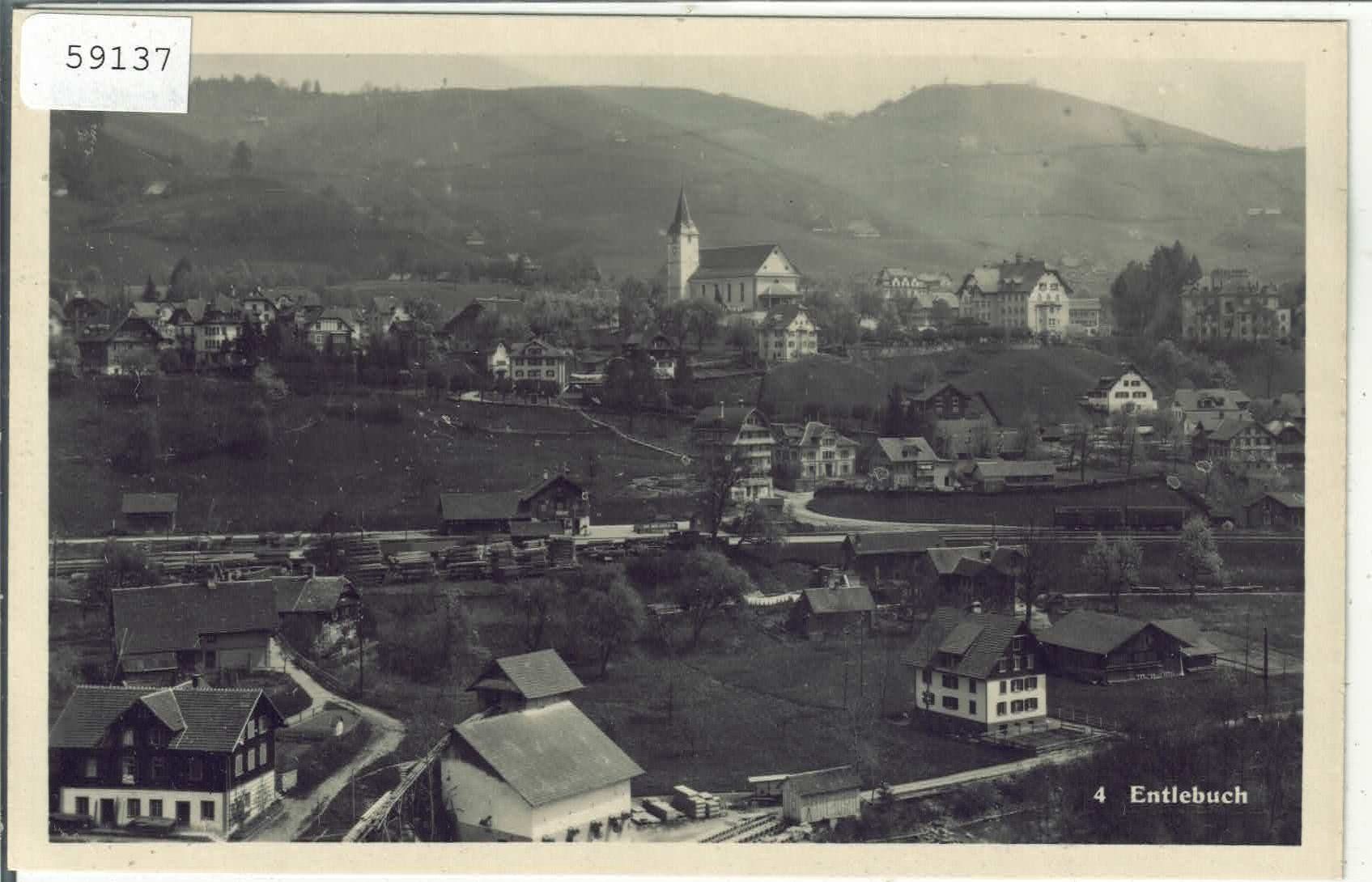 Cartes postales: Entlebuch mit Bahnhof – D'occasion à Ettingen par Kartenplanet
