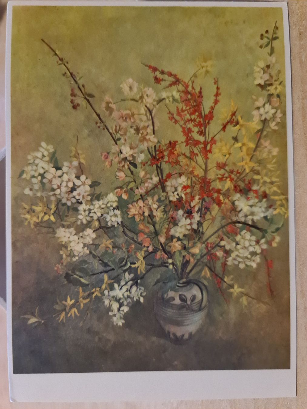 Cartoline postali: Ansichtskarte «Blütenstrauss» von Erwin Stäheli – Nuovo (secondo la descrizione) da Dintikon venduto da Vexi