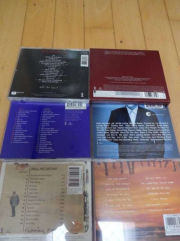 CDs: Paul McCartney (6 CDs) – Gebraucht aus Olten von J.Gr 1