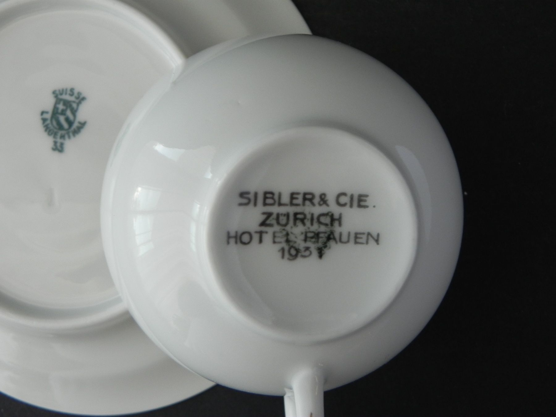 Tasses: Dekoratives Espressoset von Langenthal 1935 – Neuf (Voir description) à Zürich par LodgE-21 3