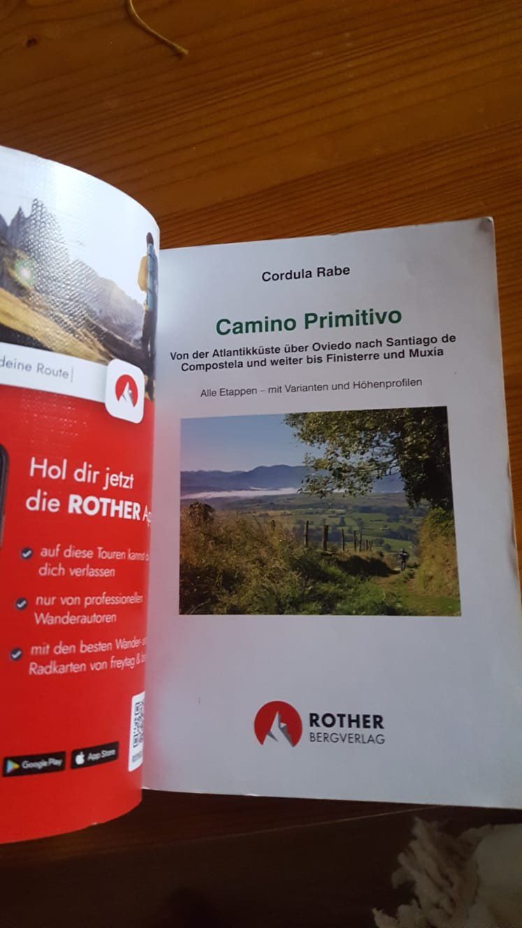 Libri: Rother Wanderführer Camino primitivo – Usato da Matten b.Interlaken venduto da Zambala1 2