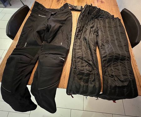 FLM Motorradhose Damen Grösse 36 mit Thermo Innenfutter