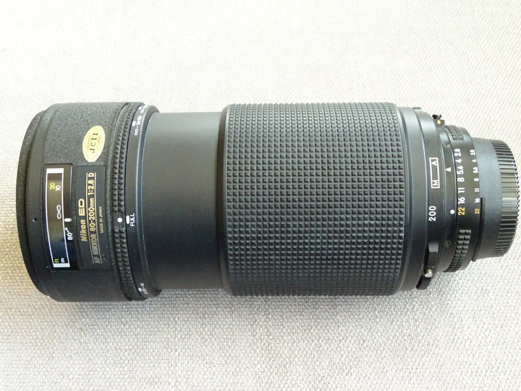 Nikon Obiettivi: Nikon ED   80-200 mm   Tele – Usato da Hirzel venduto da Musicman03 1