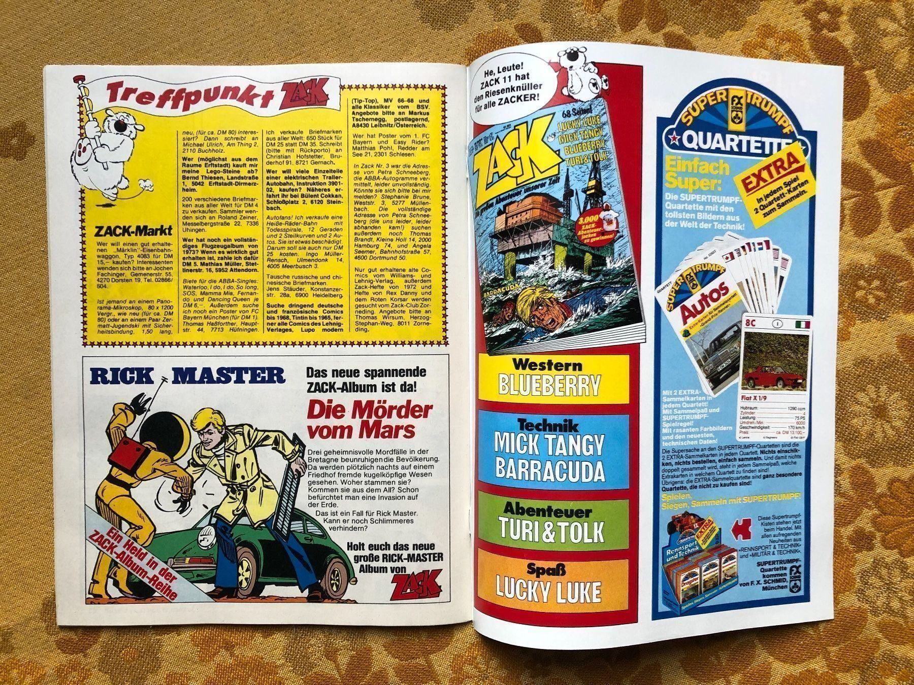 Fumetti: Zack Heft Nr 10 von 1977 – Nuovo (secondo la descrizione) da Endingen venduto da nathan05 8