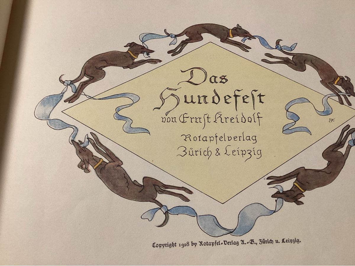 Libri: ANTIKES KINDERBUCH  E.KREIDOLF 1928 – Usato da Münchenstein venduto da NoSu98 1