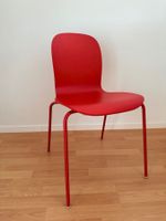 Cappellini Stuhl Tate Color holz rot/Jasper Morrison