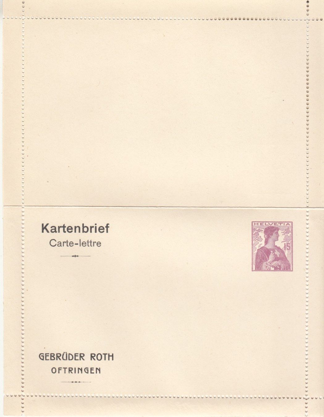 Alle Briefmarken: SGK PKB 006 Roth Oftringen – Gebraucht aus Bürglen TG von StampGraf 1