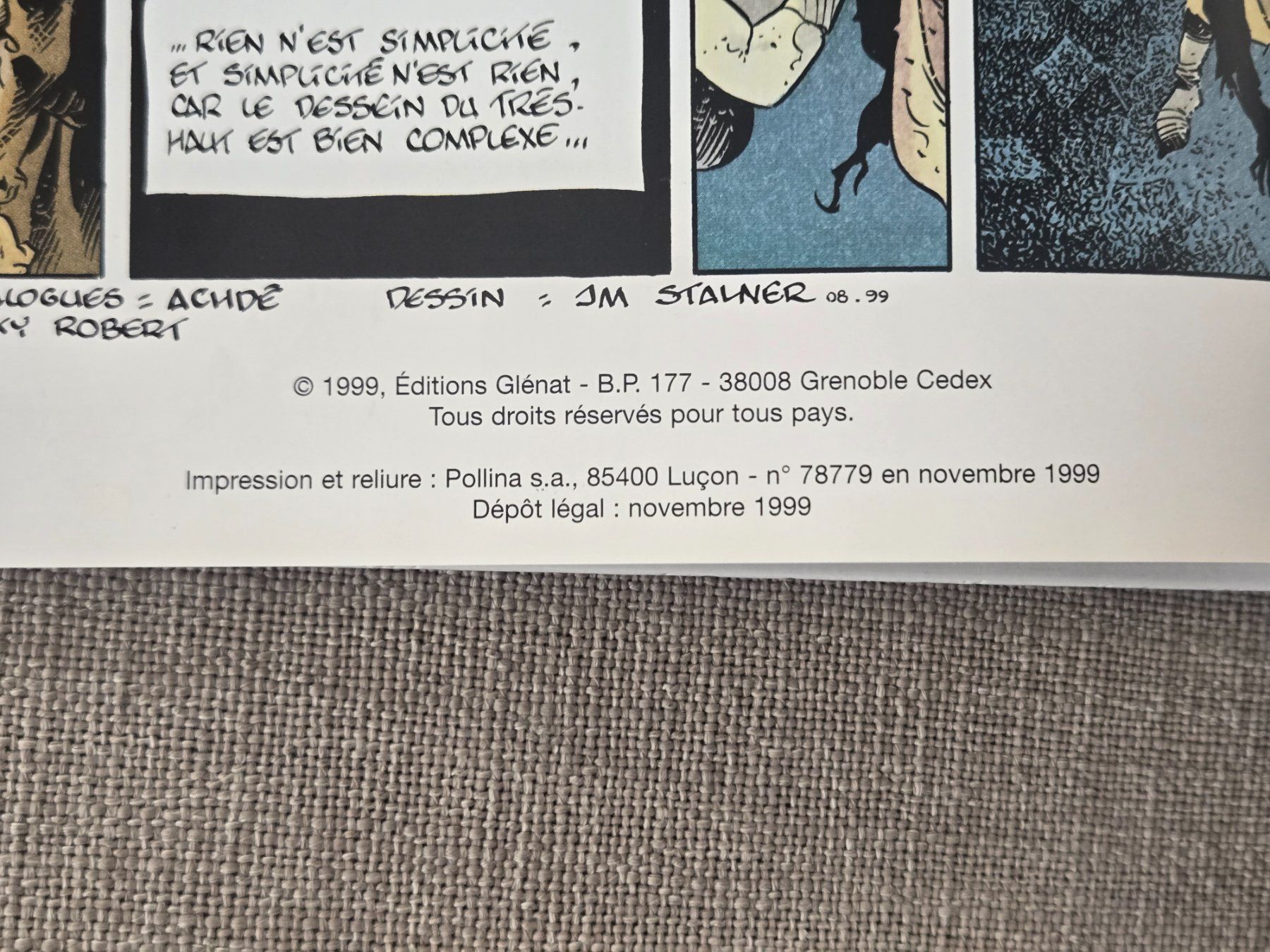 Comics: La Esmeralda N°1 - Opus délit - EO – Gebraucht aus Crémines von Blakedrake 6