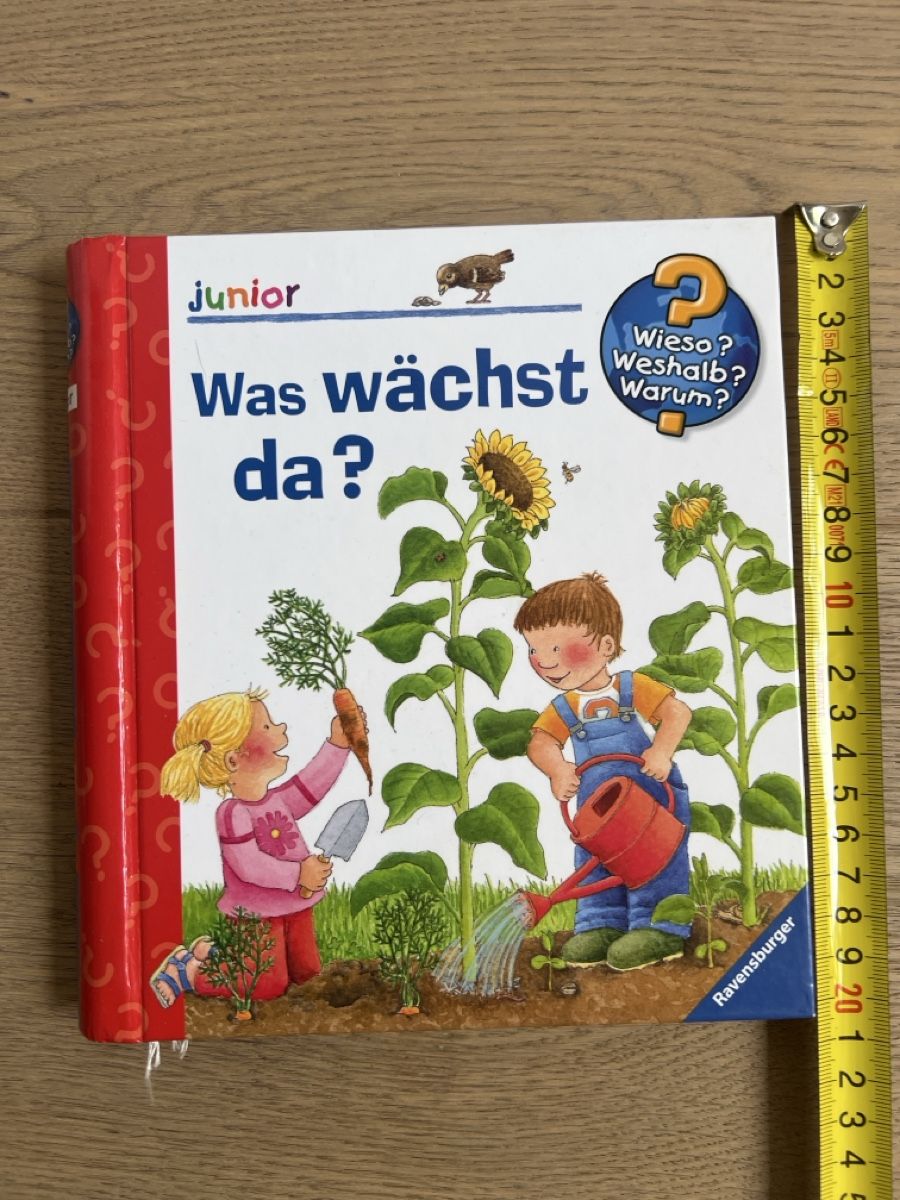Libri: Ravensburger "Was wächst da?" Junior Kinder-Buch – Usato da Oensingen venduto da katepe