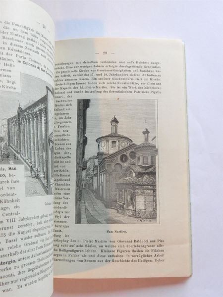 Libri: Wanderbilder - Mailand – Usato da Hombrechtikon venduto da Bruenel 7