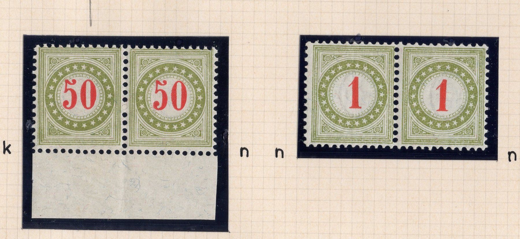 Tous les timbres: Schweizer Portomarken – D'occasion à Eglisau par Chperfins 3