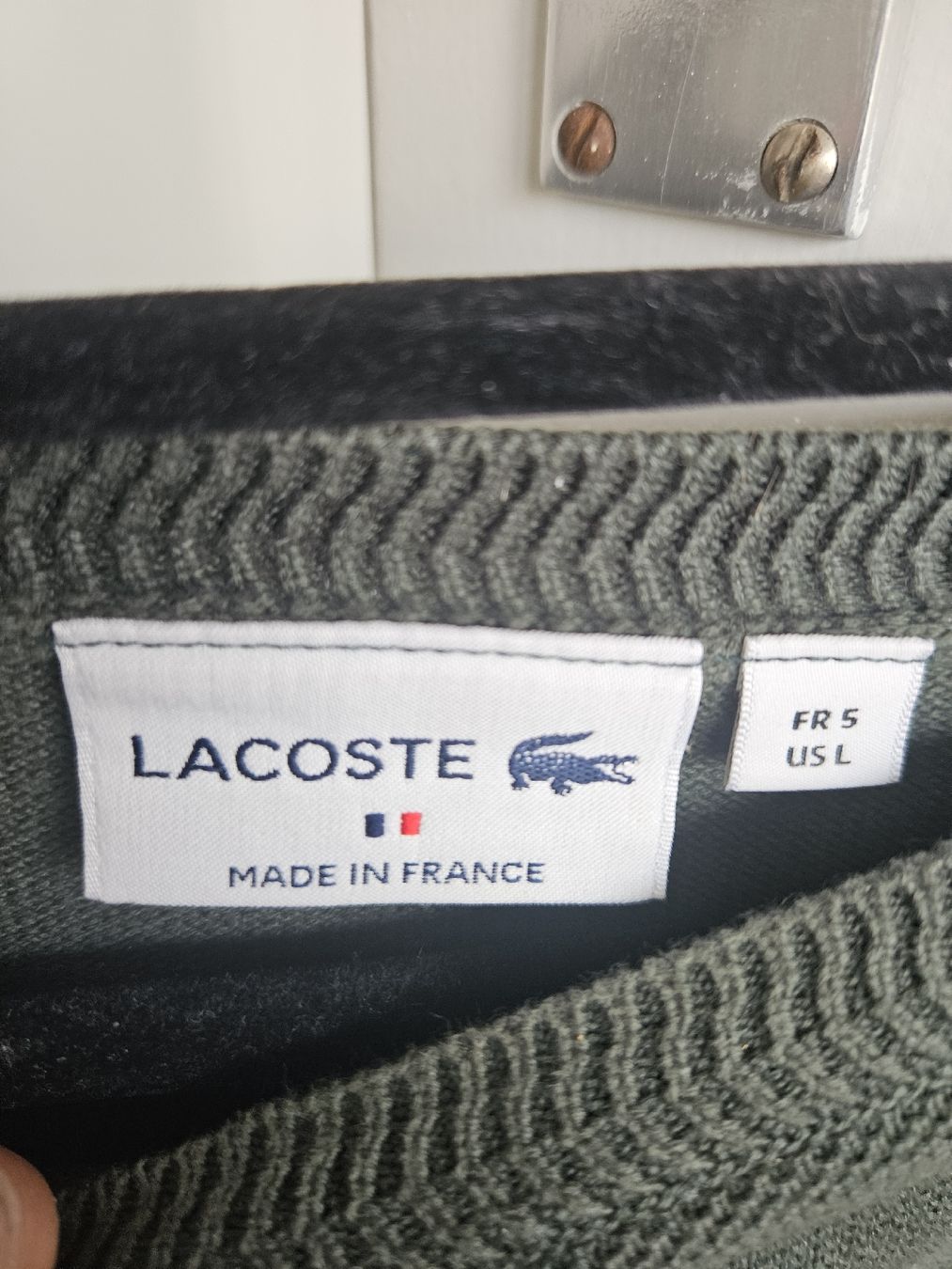 Lacoste Maglioni & Felpe: Pull Lacoste Homme, taille L, vert sapin. – Usato da Lausanne venduto da magic_roro 1