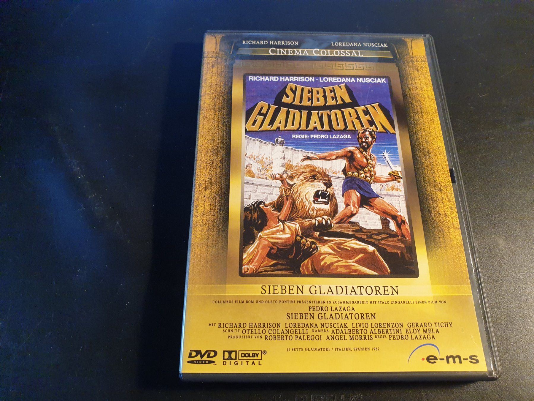 Alle DVDs: DVD Sieben Gladiatoren - Richard Harrison – Gebraucht aus Kulmerau von fel_r5fj