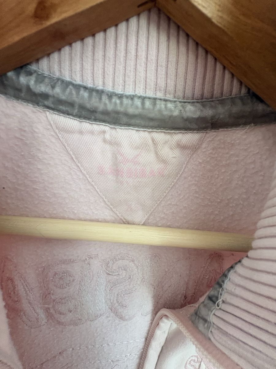 Giacche: Original  Sansibar Zipper, hellrosa mit Strass Bling Steinen – Usato da Steg im Tösstal venduto da Beckerbande 2